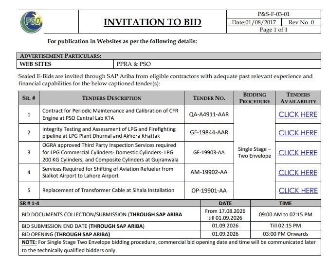 Tender Document