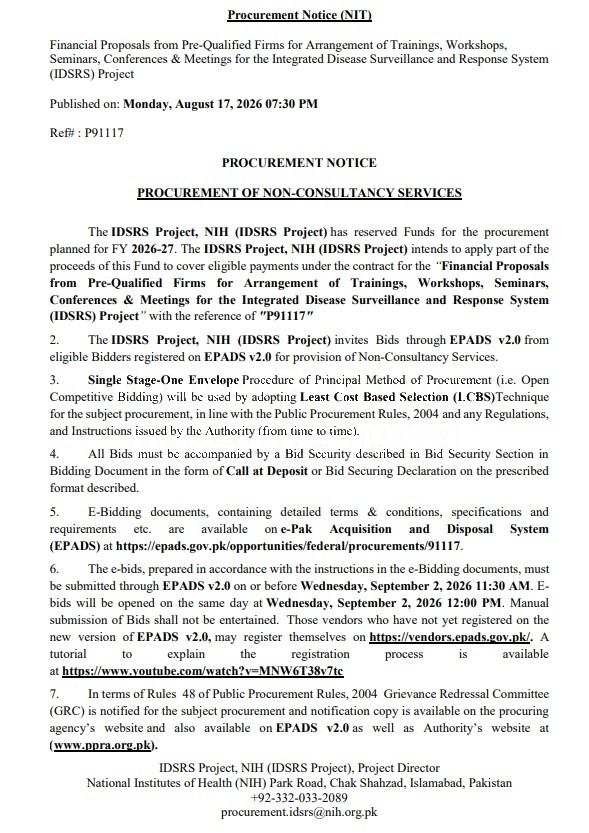 Tender Document