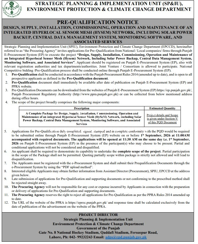 Tender Document