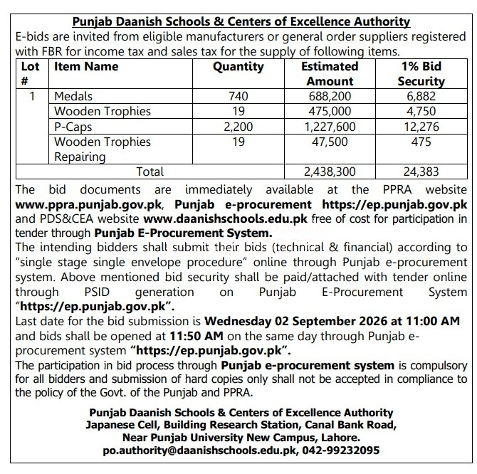 Tender Document