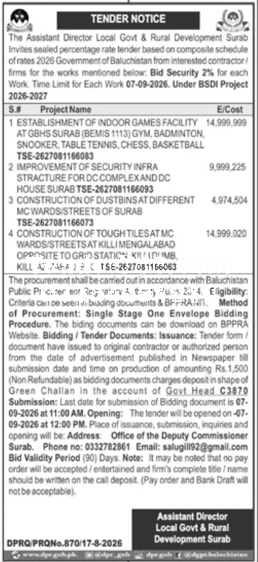 Tender Document