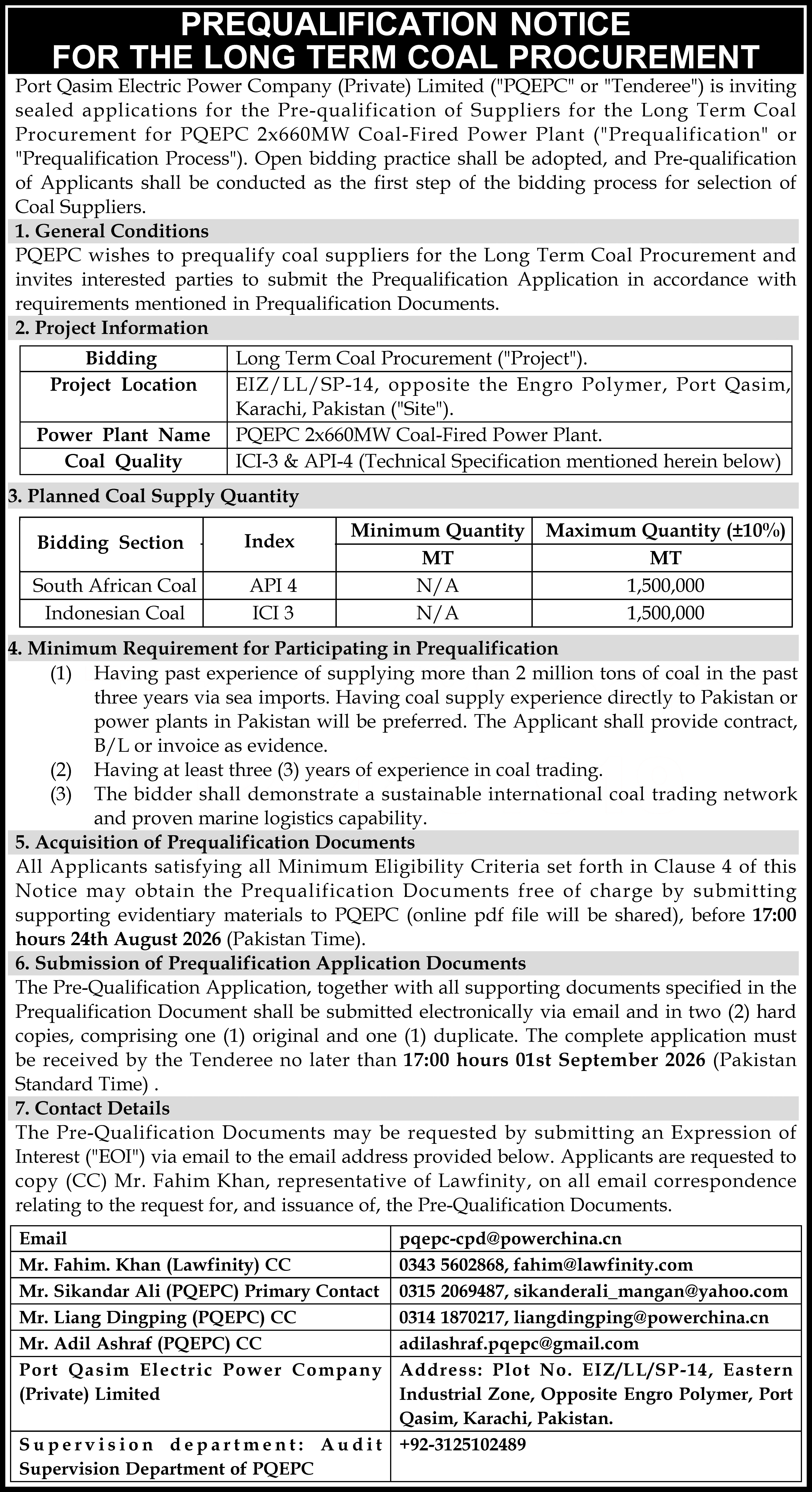 Tender Document