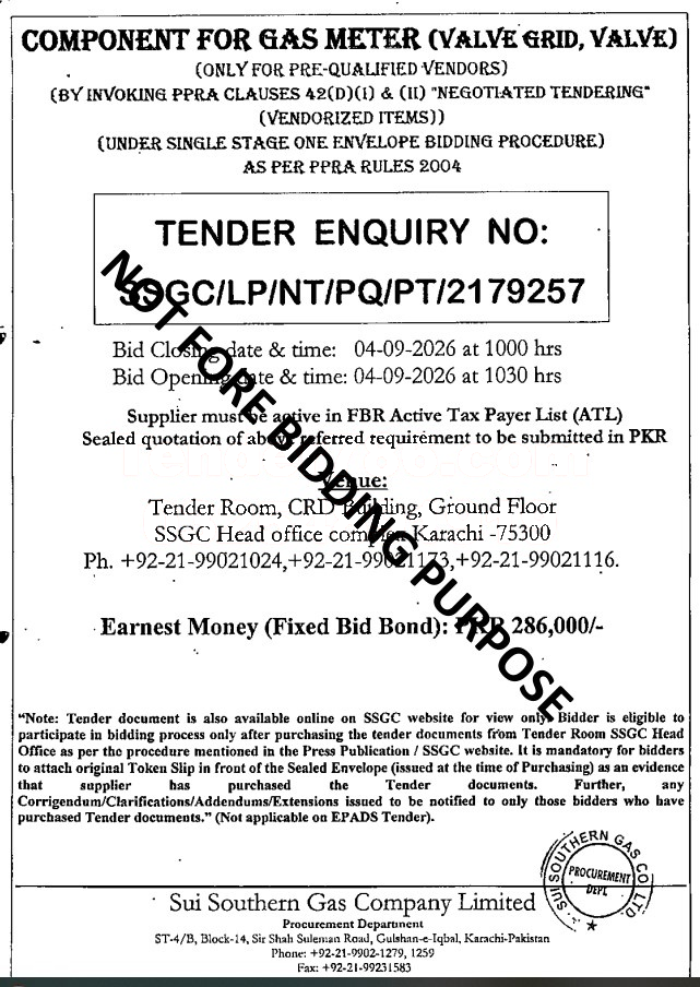 Tender Document