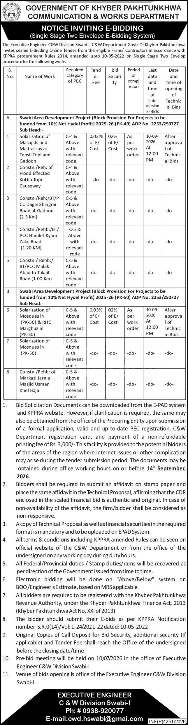 Tender Document