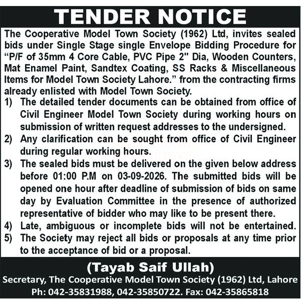 Tender Document