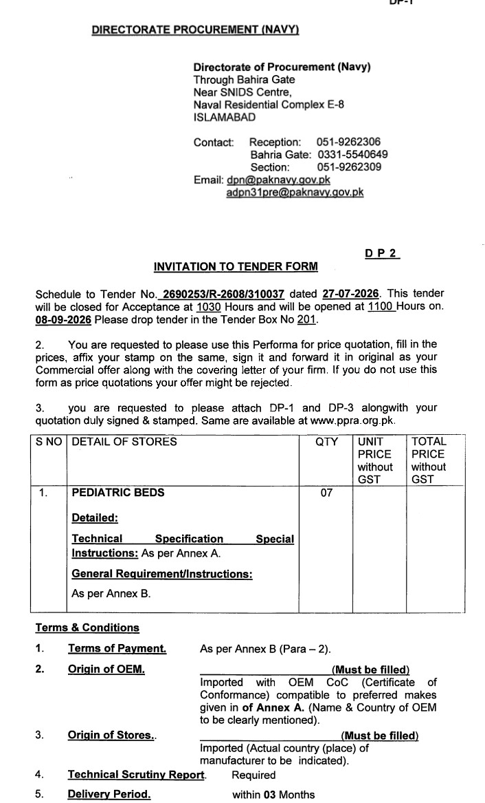 Tender Document