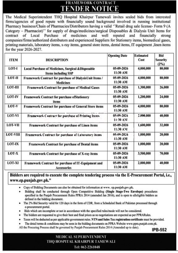 Tender Document