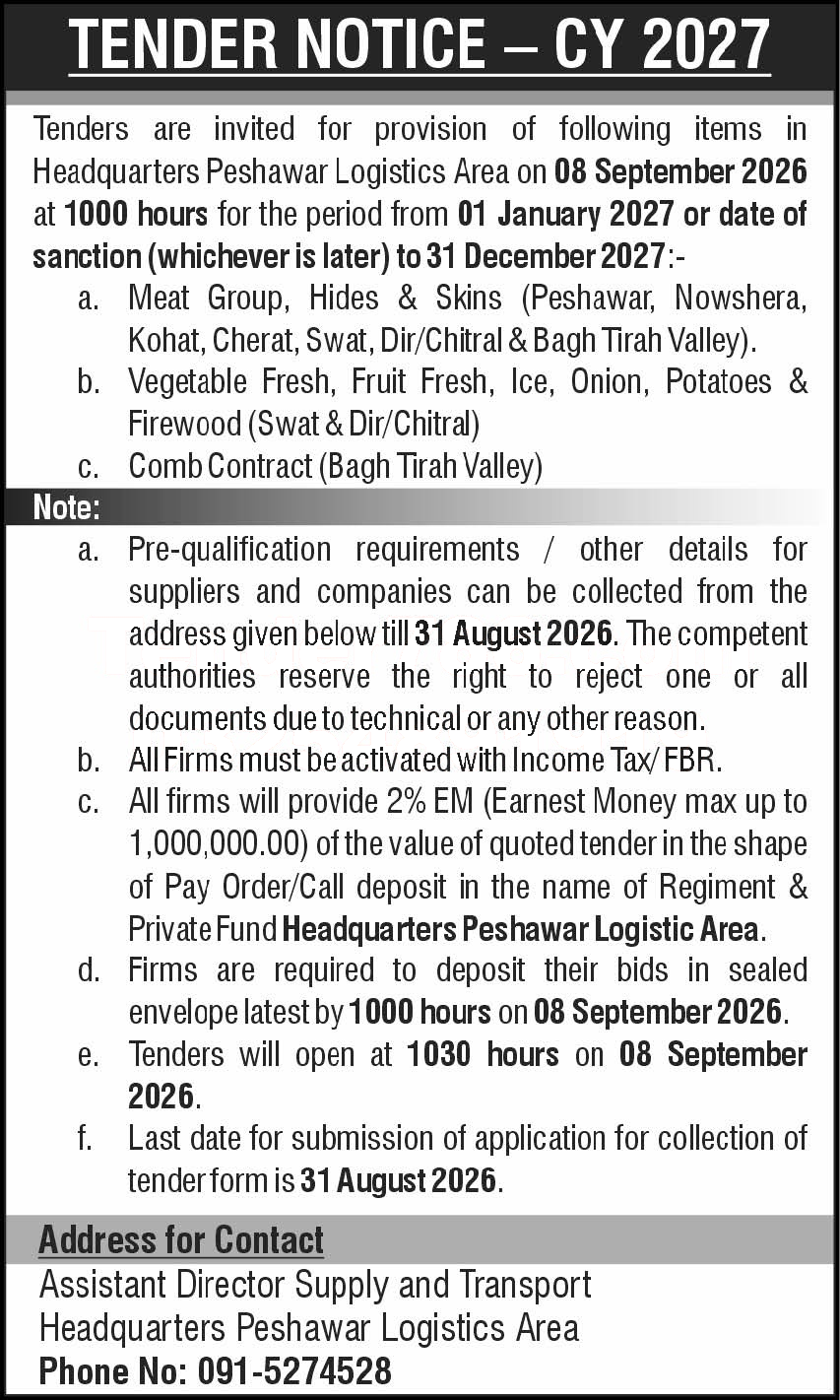 Tender Document