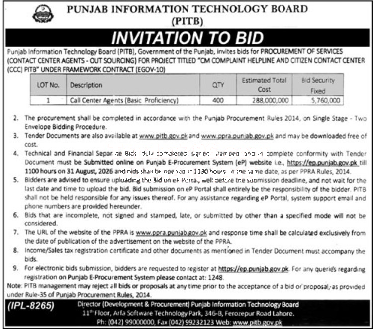 Tender Document