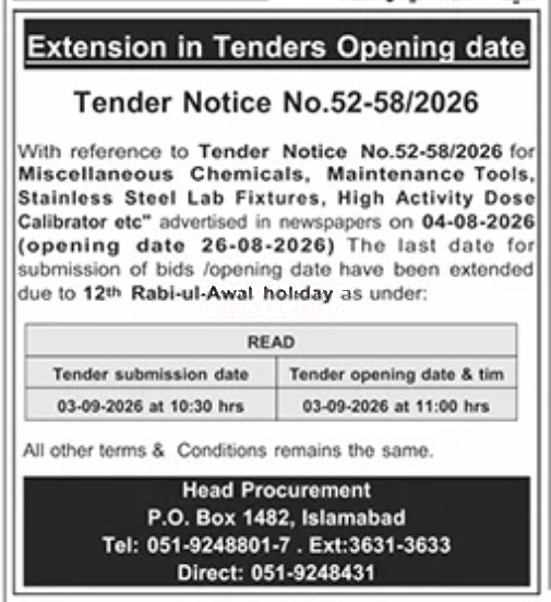 Tender Document
