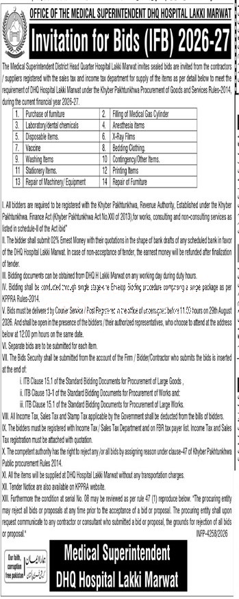 Tender Document
