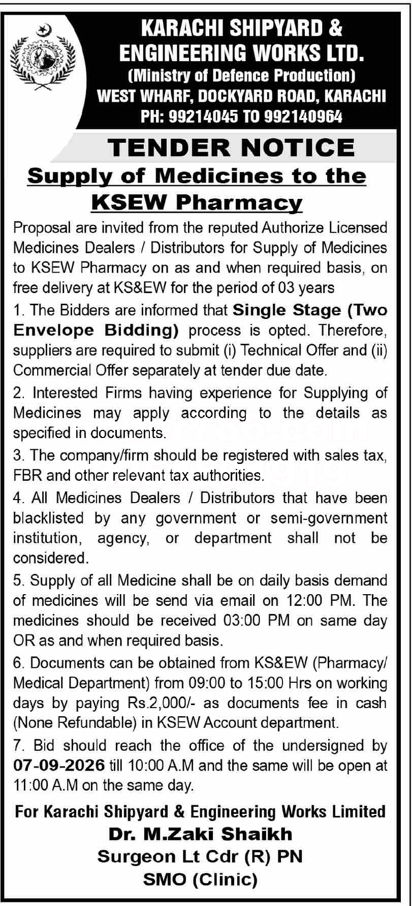 Tender Document