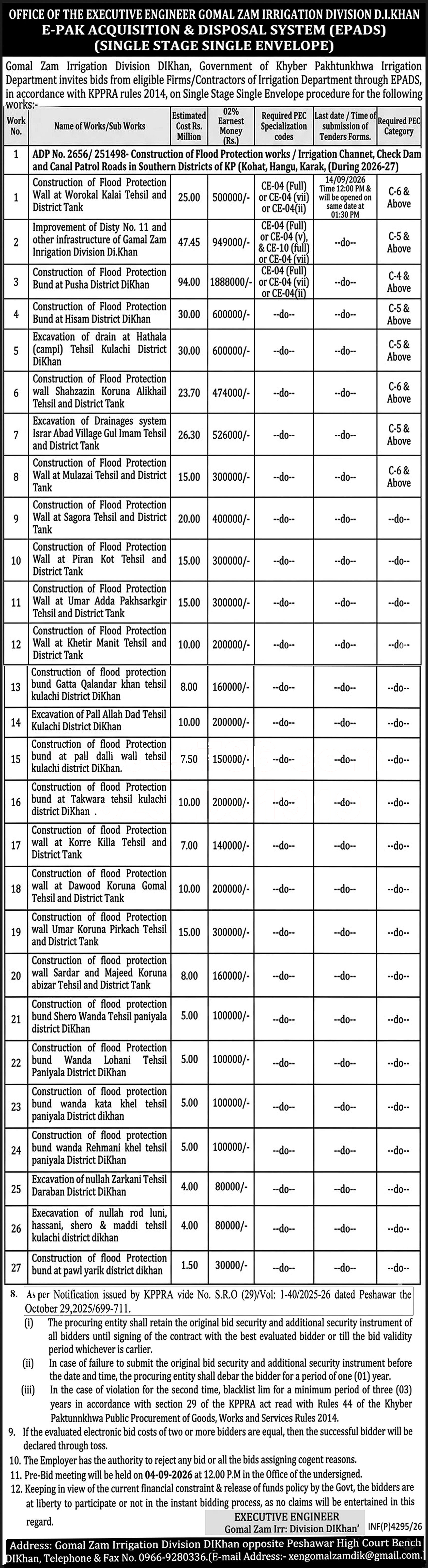 Tender Document