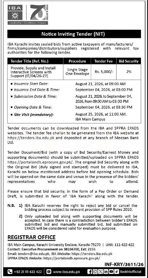 Tender Document
