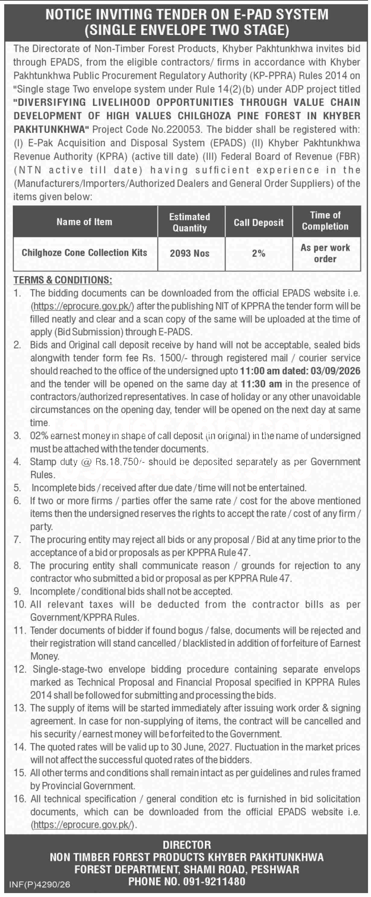 Tender Document