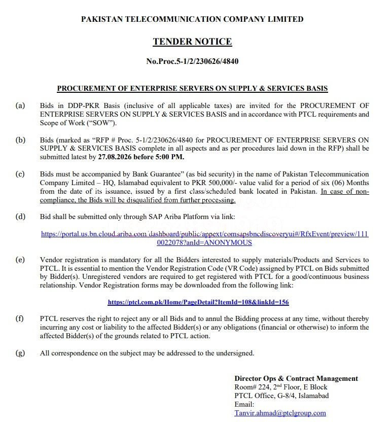 Tender Document