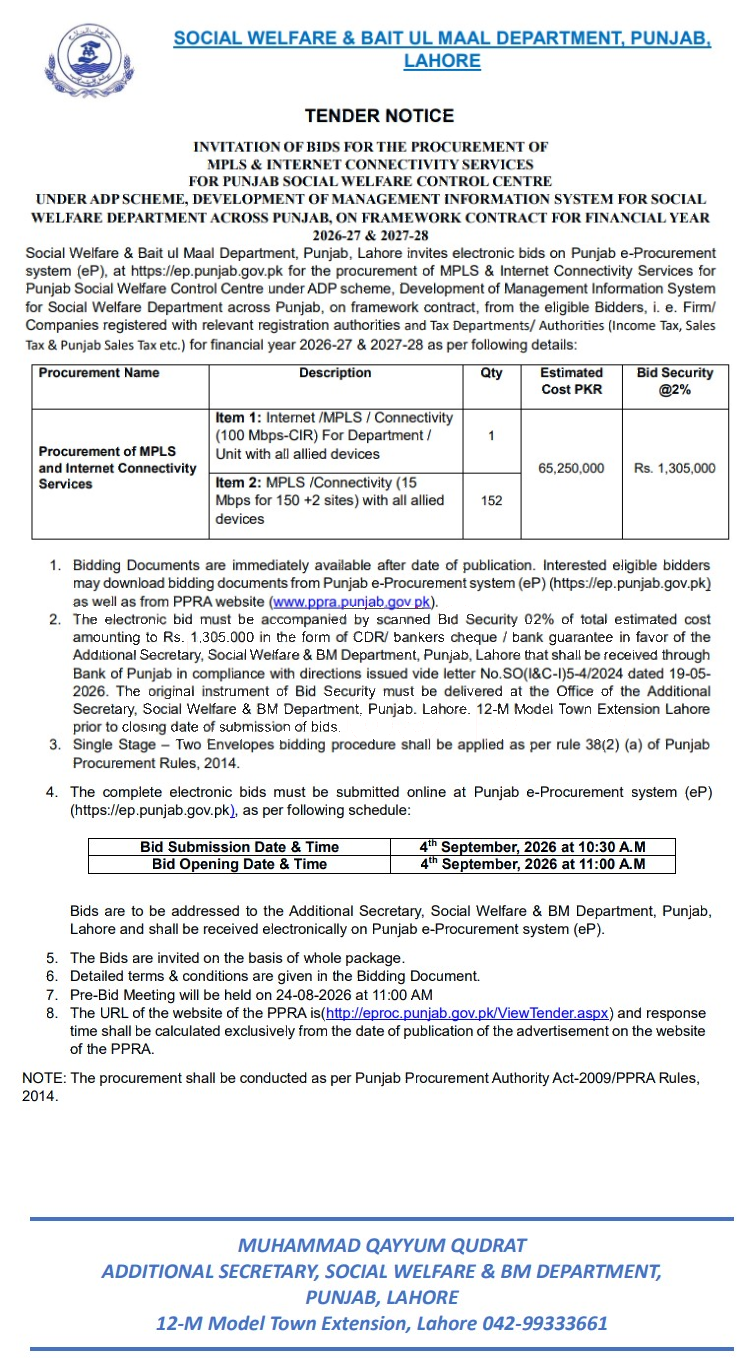 Tender Document
