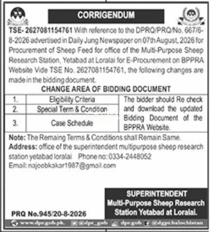 Tender Document