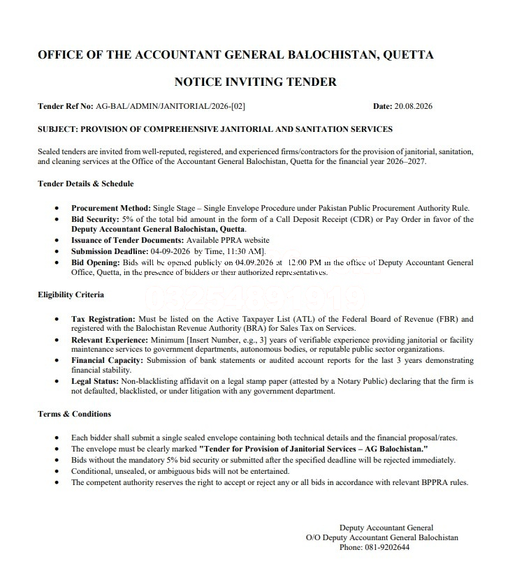 Tender Document