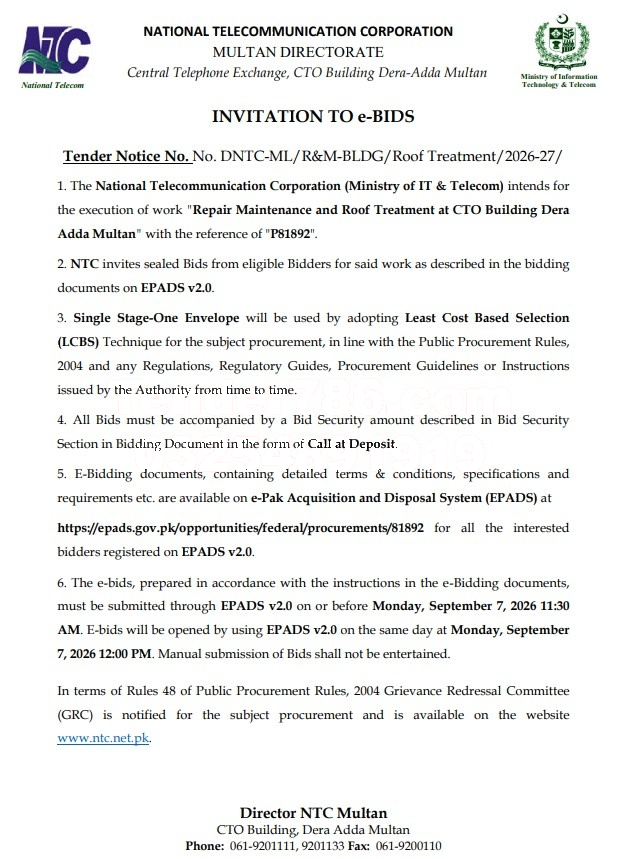 Tender Document