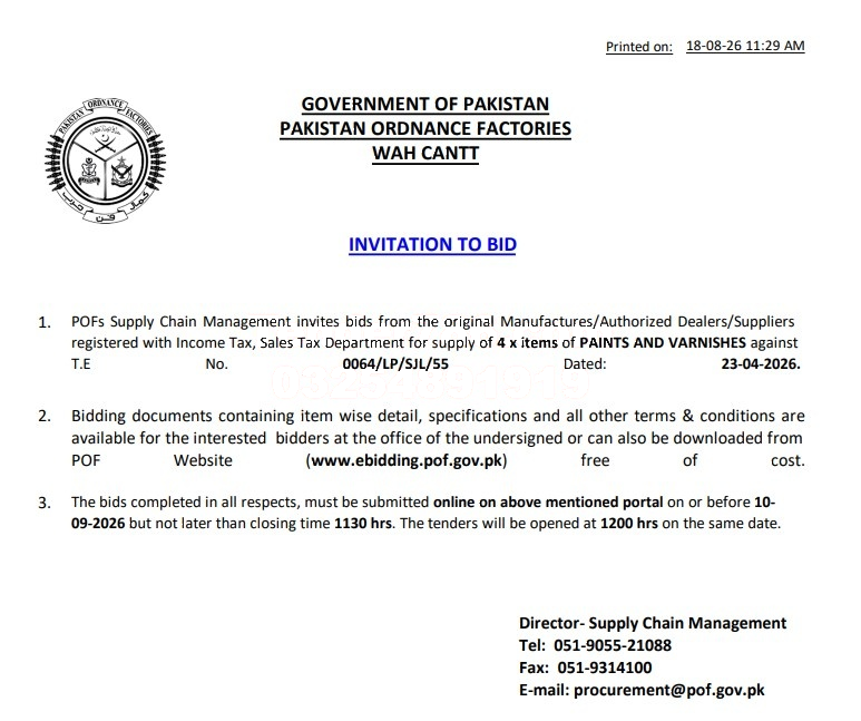 Tender Document