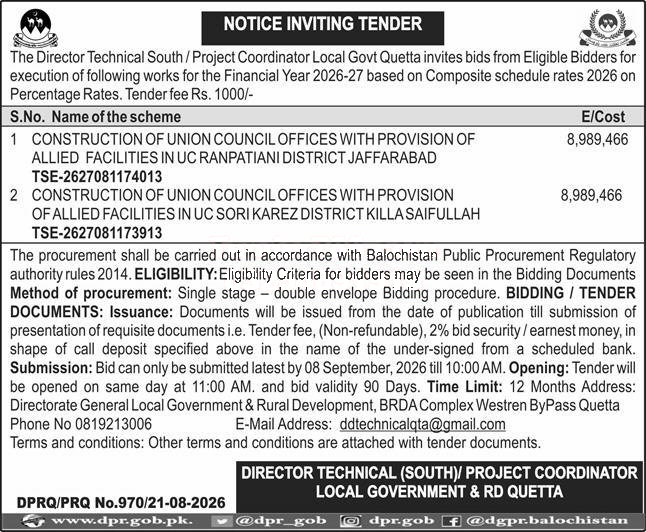 Tender Document