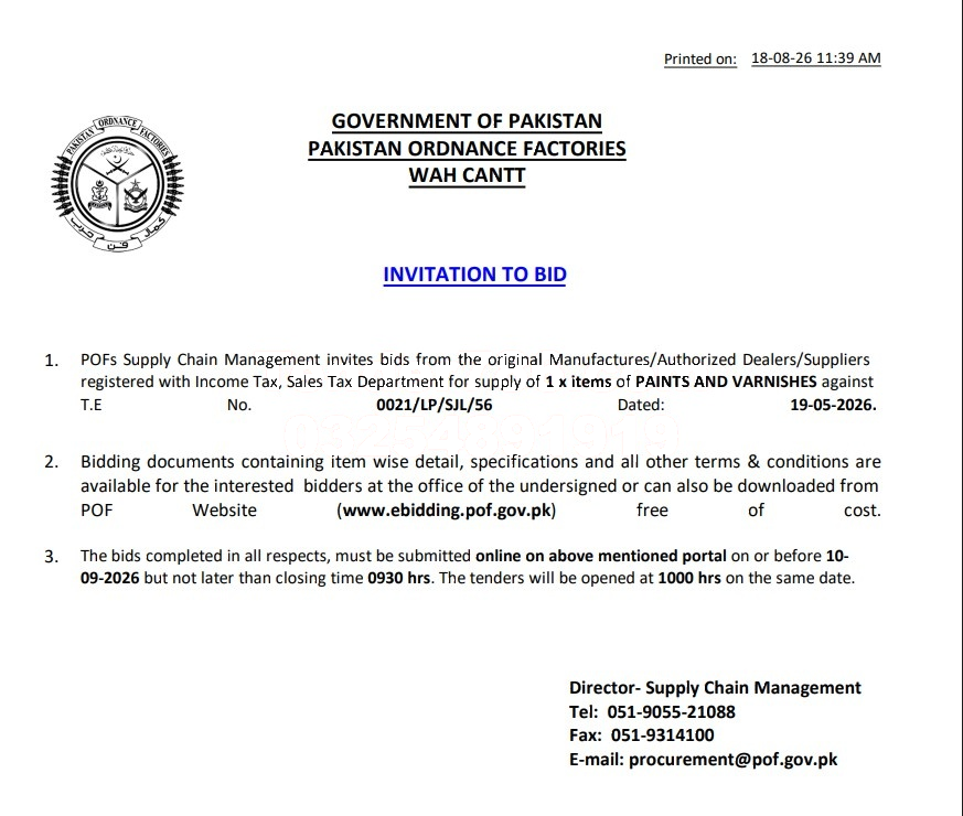 Tender Document