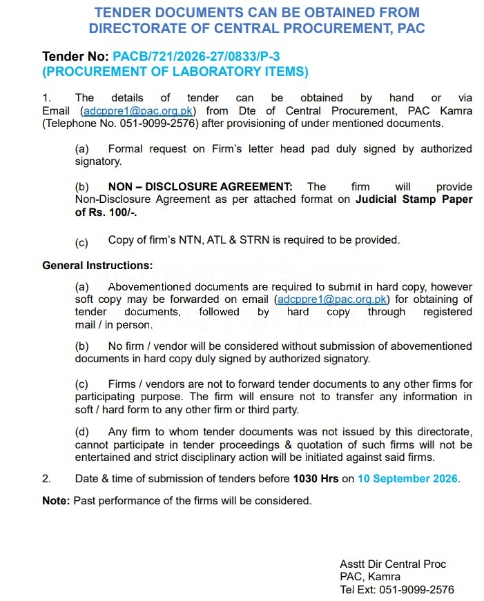 Tender Document