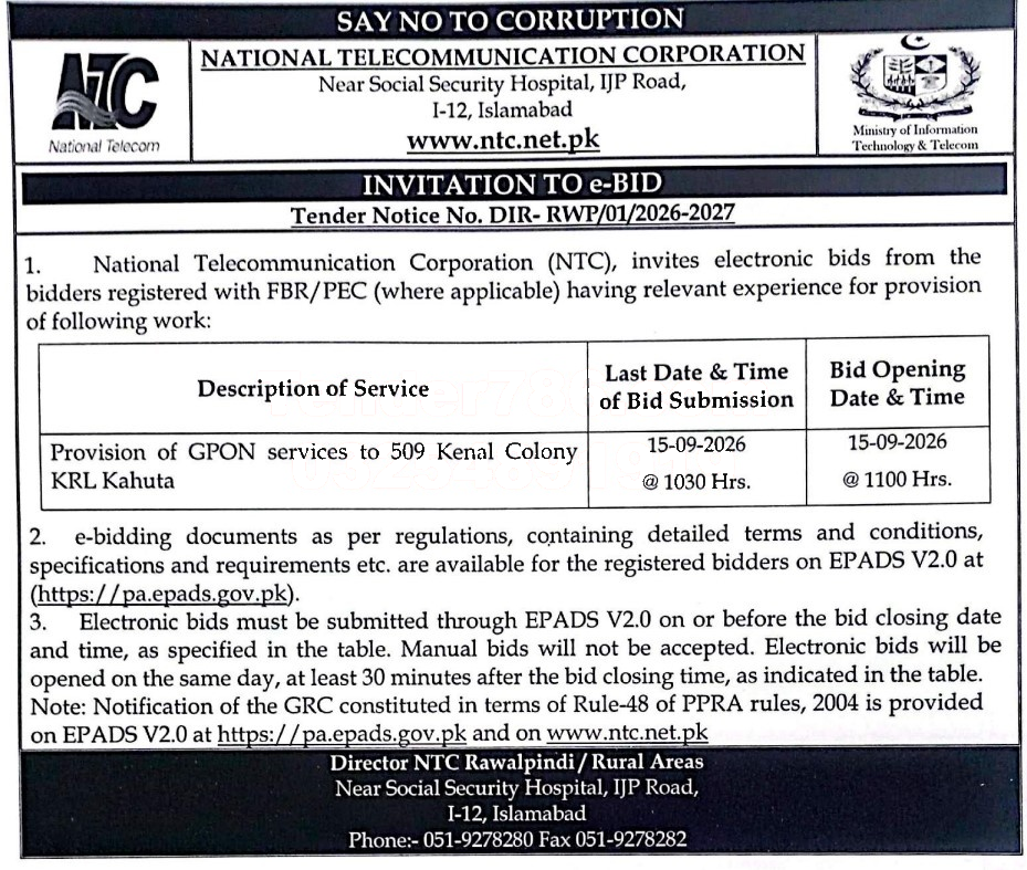 Tender Document