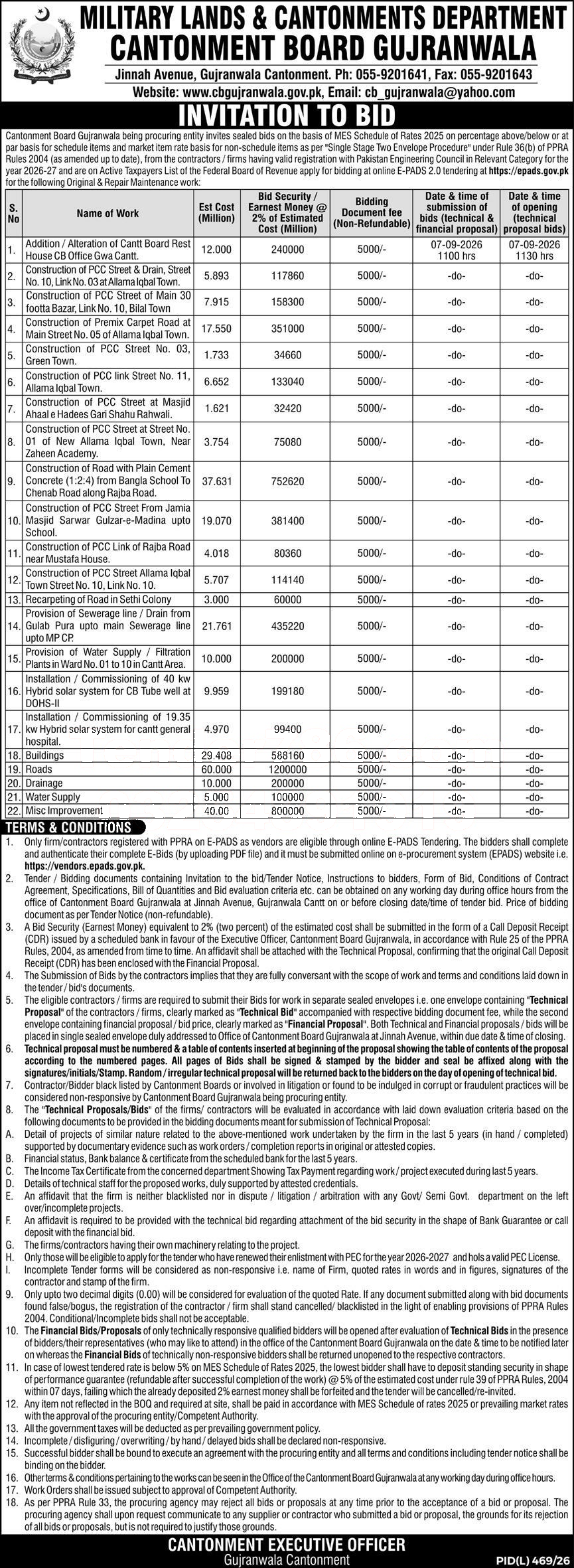 Tender Document