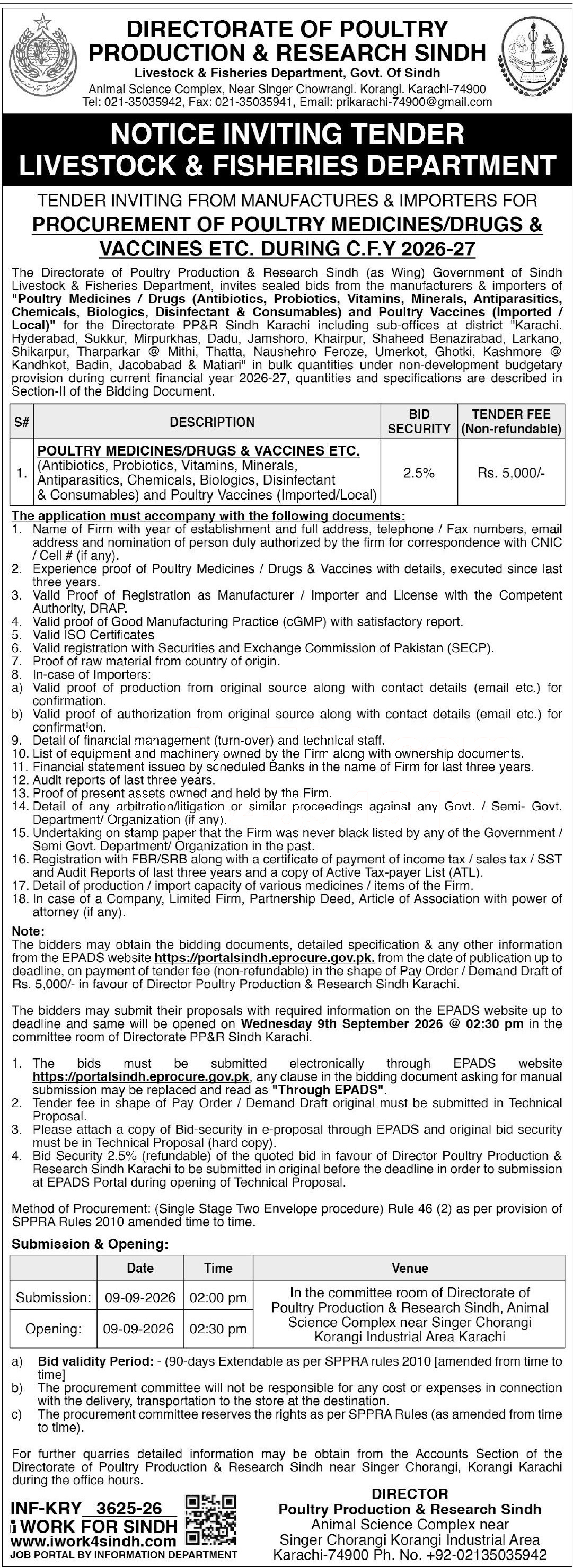 Tender Document