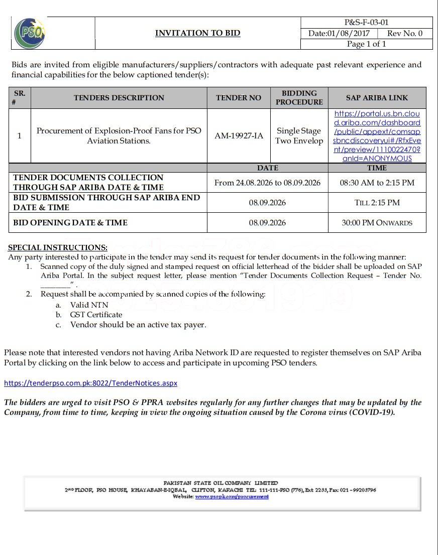 Tender Document