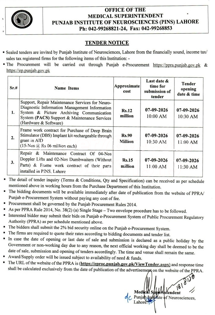 Tender Document
