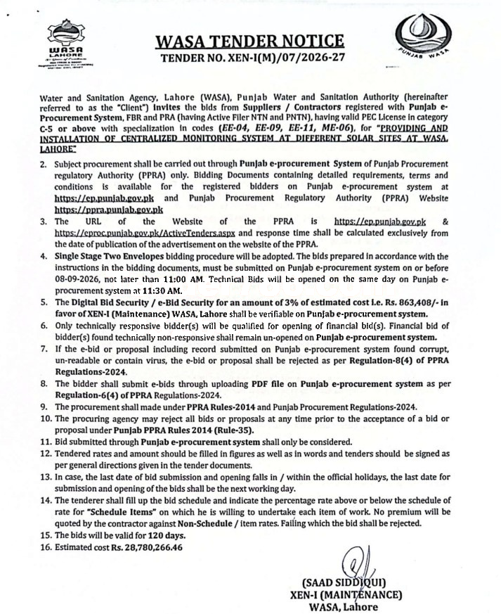 Tender Document