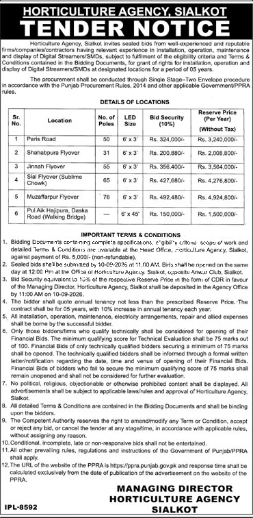 Tender Document