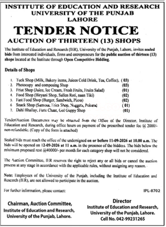 Tender Document