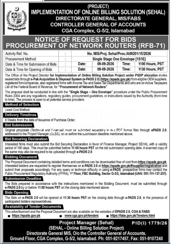 Tender Document