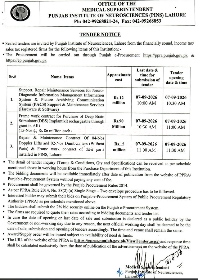 Tender Document