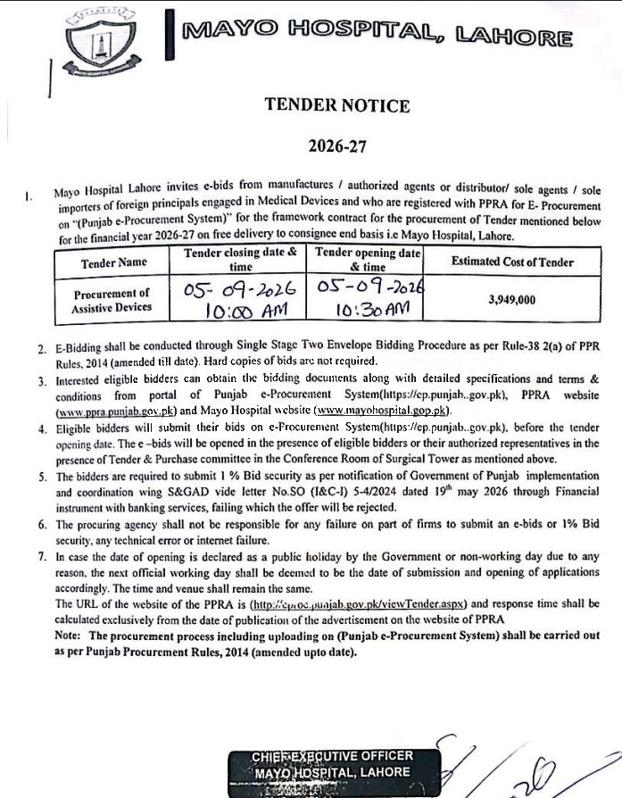 Tender Document