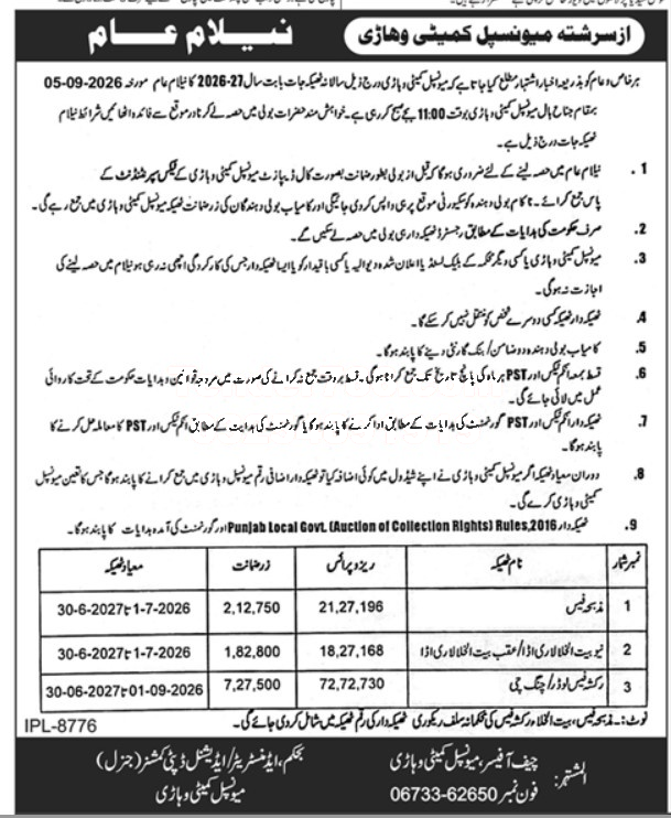 Tender Document