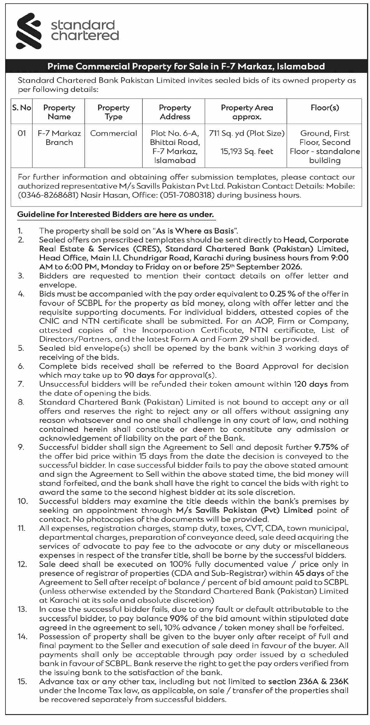 Tender Document