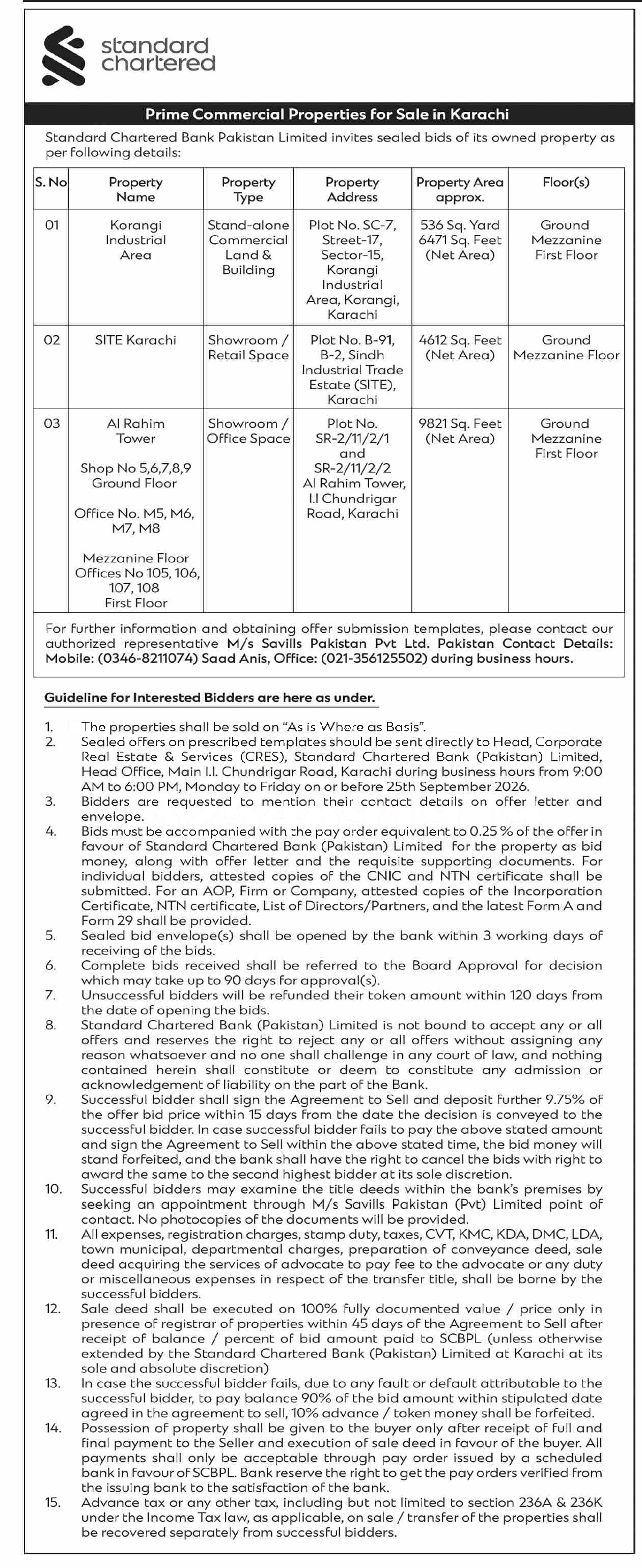 Tender Document