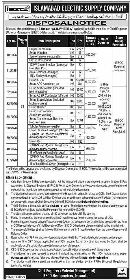 Tender Document