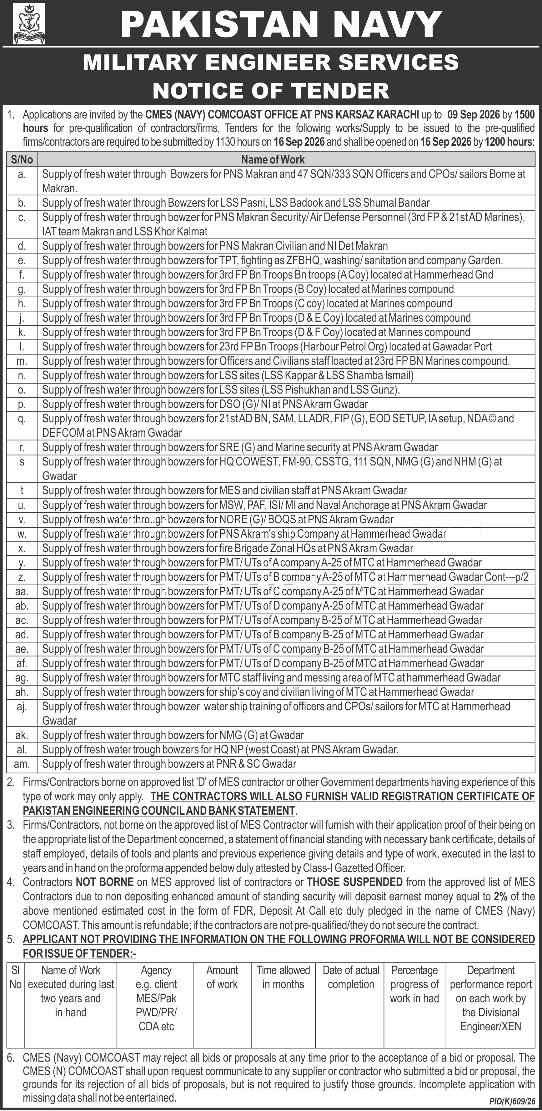 Tender Document