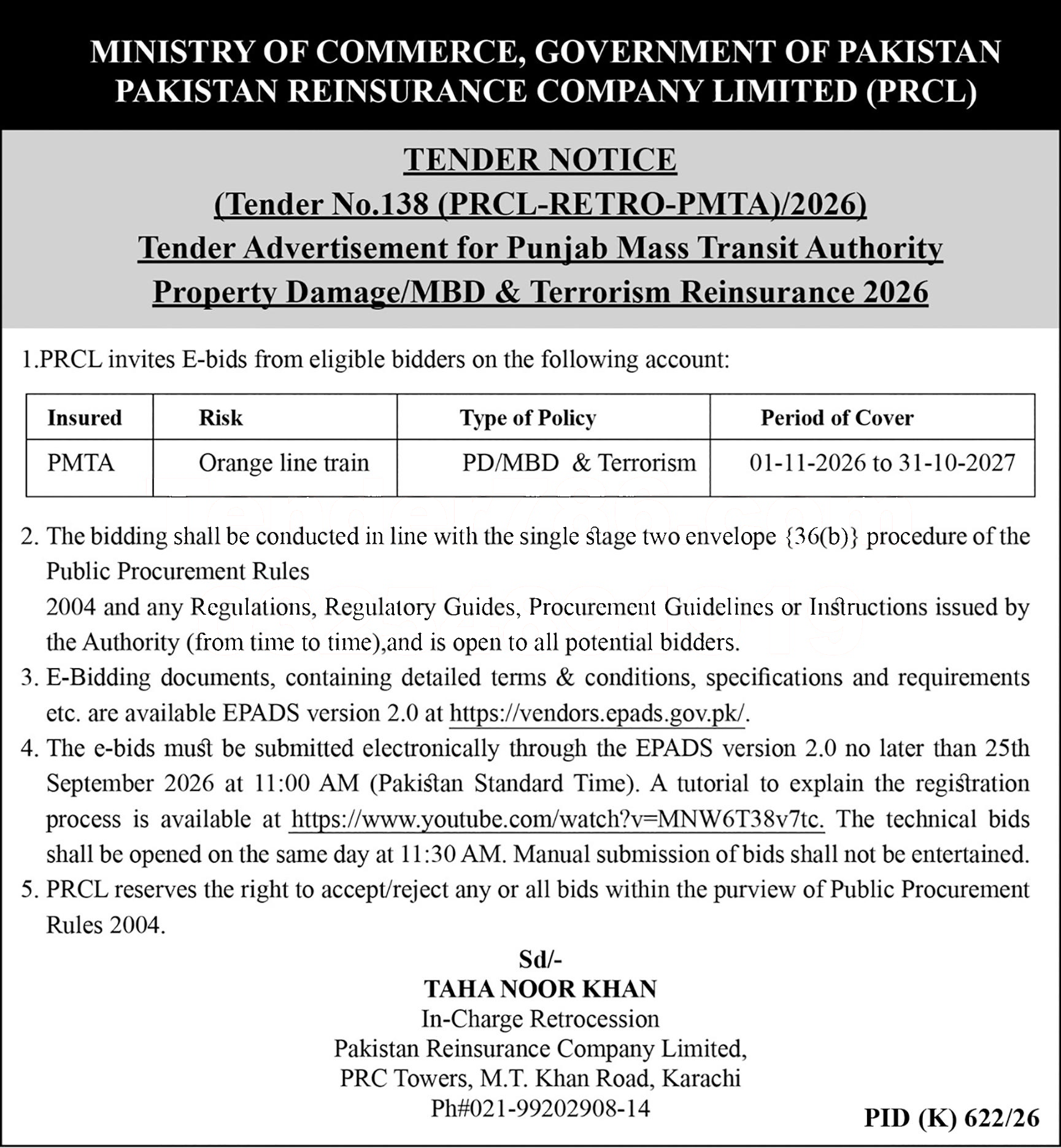 Tender Document