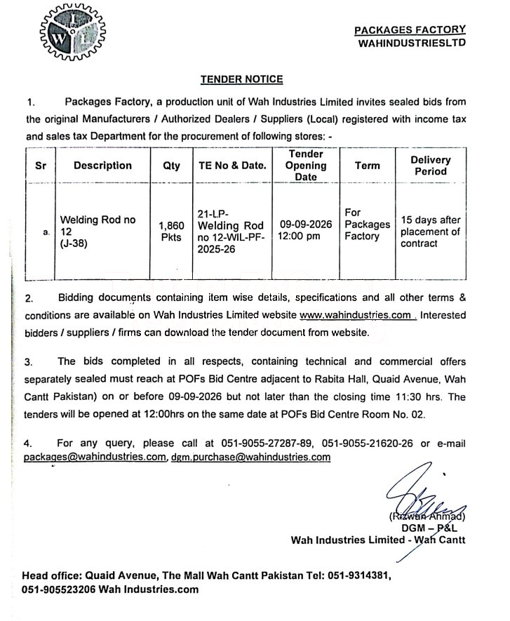 Tender Document