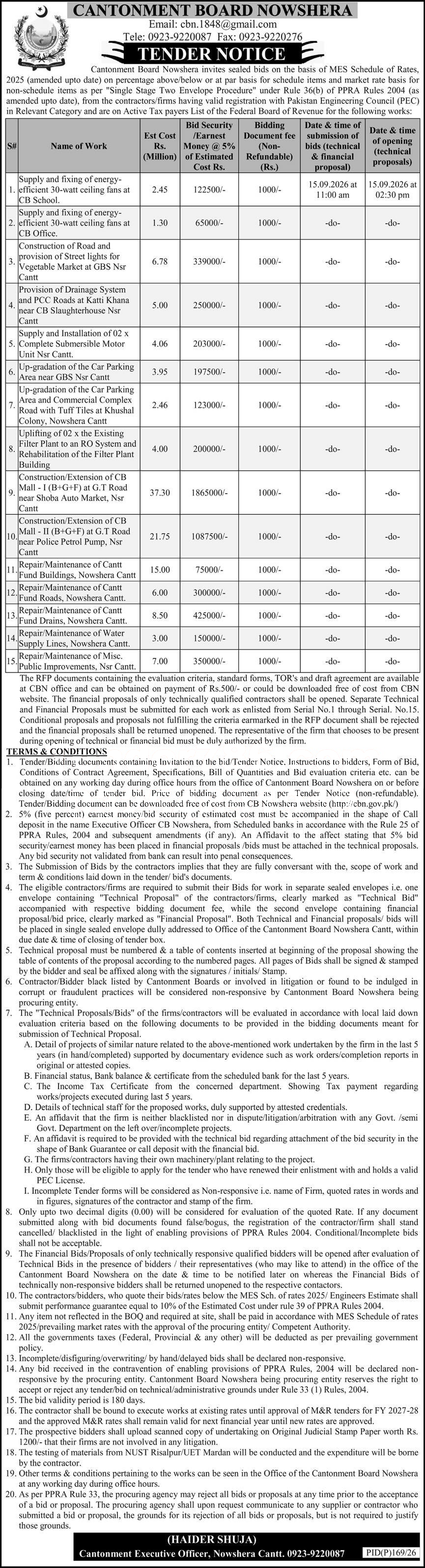 Tender Document