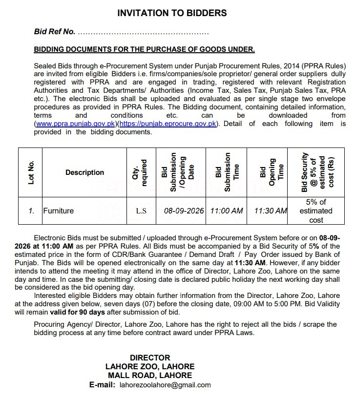 Tender Document