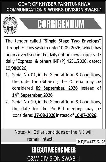 Tender Document