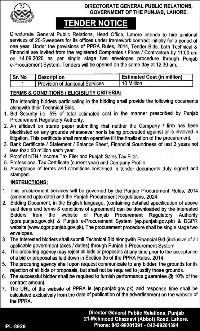 Tender Document